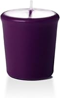 Vista 18 de Yummi - Velas votivas sin aroma de color burdeos de 15 horas - 9 por paquete