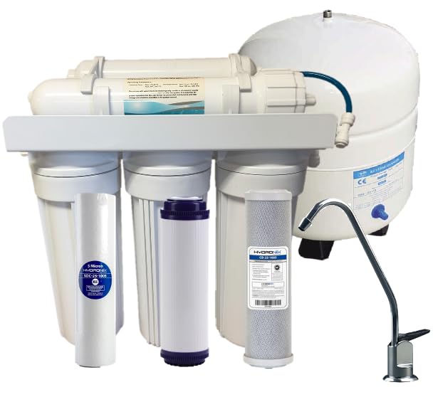7-Stage Zoi Mu Alkalinity Reverse Osmosis (RO) Drinking Water Filter System w/Aptera Alkaline Filter - Includes FREE Flowlok Leak Detection System