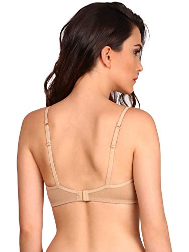 Image of Jockey SS12 Women's Wirefree Non Padded Super Combed Cotton Elastane Stretch Full Coverage Beginners Bra with Adjustable Straps (Pack of 2)