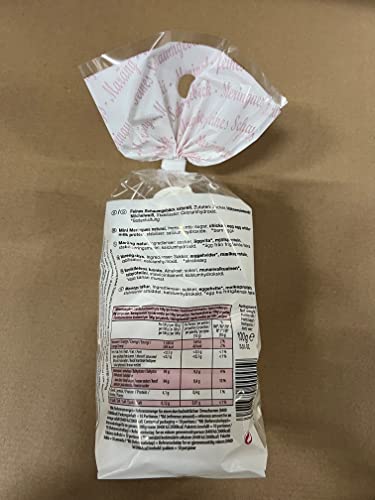 Busch Quality Meringues – Feines Schaumgebäck, Tropfen Vanille, knusprige Baisers, 100g