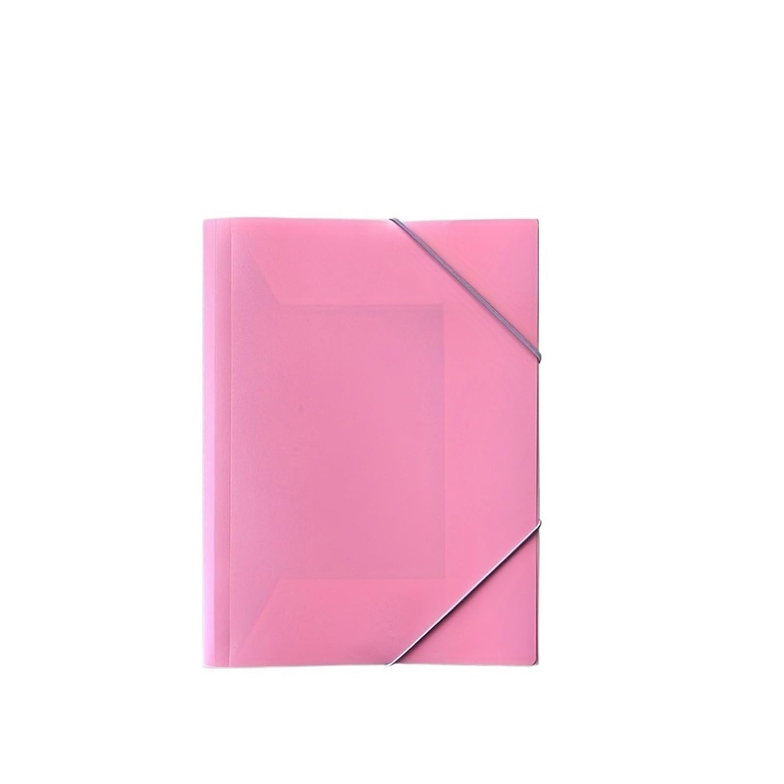 Ablageorganizer, Datei-Organizer mit elastischem Band | Mehrfarbiges 8-teiliges Nutzungsszenario: Büro, Zuhause, Geschäftsreiseprojekte(Pink)
