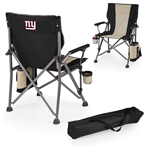 Image of Picnic TIME NFL Unisex-Adult NFL Outlander Folding Camping Chair with Cooler, Heavy Duty Beach Chair