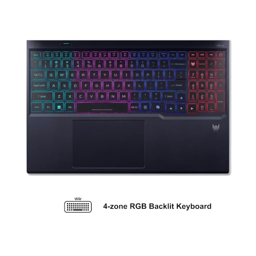Image of Acer Predator Helios Neo 16S AI Gaming Laptop 16 inch 2560x1600 OLED 240Hz (100% DCI-P3 G-SYNC) Intel 24-core Ultra 9 275HX 64GB DDR5 1TB SSD GeForce RTX 5070 Ti GDDR7 (Up to 992 AI TOPS) Win11Pro ICP Hub
