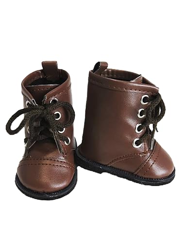High Top Brown Boots for 18-Inch Dolls | Premium Quality & Trendy Design | Dolls Clothes