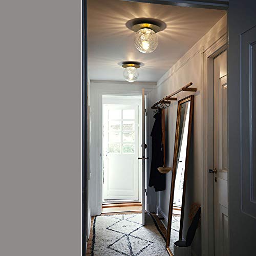Plafonnier LED E27 Moderne Encastré Rond pour Plafond de Salon