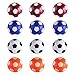 RAYNA GAMES 12 Stück Kickerbälle, reguläre Größe, Tischfußball (32mm, Vielfarbigkeit)