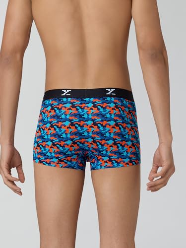 Image of XYXX Men's CloudSoft Modal Printed Trunks| Snug Fit, 4-Way Stretch & No-Marks Waistband Underwear for Man