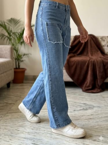Image of High Waist, Blue Denim