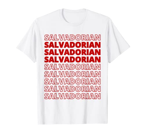 Salvadorian Heritage Roots Aesthetic Modern Design T-Shirt