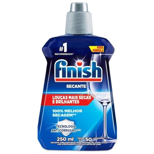 Combo Especial Finish para Máquina Lava-Louças Pratos Multimarcas com Detergente em Pó 1Kg, Sabão em
