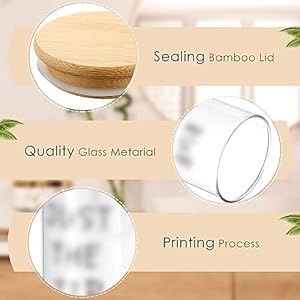 Tessco 6 Pcs Apothecary Jars Glass Jars with Lids for Bathroom Qtip Holder Glass Cotton Ball Holder for Home Bathroom Farmhouse Storage Containers Makeup Organizer Decoration Tessco 6 Pcs Apothecary Jars Glass Jars with Lids for Bathroom Qtip Holder Glass Cotton Ball Holder for Home Bathroom Farmhouse Storage Containers Makeup Organizer Decoration