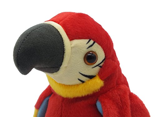 Image of Talking Parrot No Matter What You Say Will Repeat Funny Learning Good Helper Bring Happinessparrot Toys Speaking Parrot.Multifunctional Electric Plush