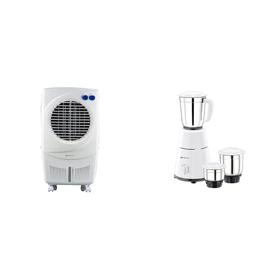 Bajaj Platini PX97 Torque 36litres Personal Air Cooler (White) for