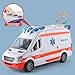 Ambulance Car Toy - Emergenccy Rescue Vehicle, Light Up Siren Truck, Medical Stretcher Playset | Educational Pretend Play kit for Kid Children Boys Girls Home Nursery Classroom Birthday Gift