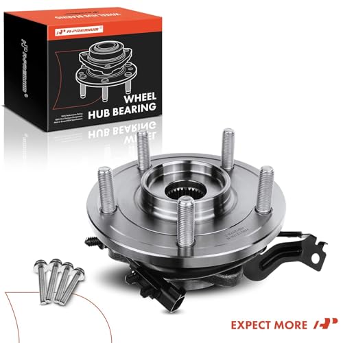 A-Premium Rear Right Wheel Bearing and Hub Assembly with ABS & 5-Lug Compatible with Dodge Journey 2009-2020, FWD Only by A-premium - Image 9