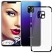 Produktbild mtb more energy® Schutz-Hülle Elegance für Huawei Mate 20 Pro (6.39'') - schwarz - flexibel - TPU Frame Rahmen Case Cover Tasche