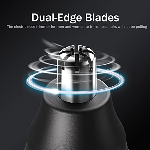 Bcfhyk Nose Hair Trimmer, Rechargeable Ear And Nose Hair Trimmer For Men Women, Usb Electric Waterproof Eyebrow Facial Hair Removal Nose Grooming Garget For Men, Unique Gift For Men, Dad Or Boyfriend #TOP1
