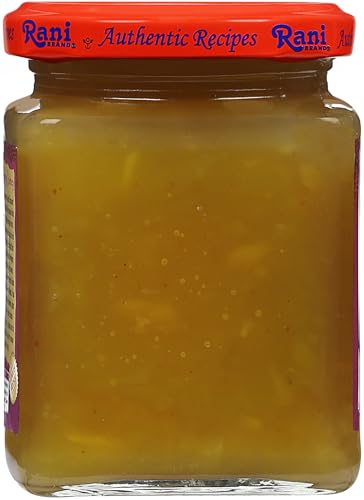 Rani Sweet Mango Chutney (Indian Preserve) 12.3oz (350g) Glass Jar, Ready to eat, Vegan ~ Gluten Free, All Natural, NON-GMO