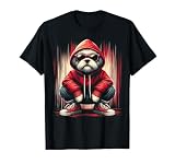Disfraz de perro Shih Tzu a juego para papá, mamá, amantes de las mascotas Camiseta