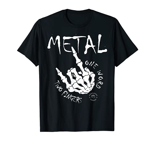 Un segno esclusivo delle corna del diavolo per tutti i tipi di musica in metallo. Heavy Metal Bone Hand che mostra le corna del diavolo. Ottimo da indossare in festival in metallo e concerti per mostrare il tuo amore per la musica metallica. Ideale anche come regalo di compleanno o di Natale, per uomini a pelo lungo