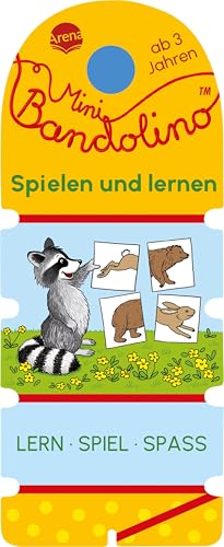 Mini Bandolino. Spielen und lernen: Lernspiel mit Lösungskontrolle für Kinder ab 3 Jahren