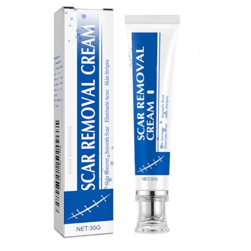Image of Scar Removal Cream for Face & Body - Soothing Silicone Gel for Scars, Burn Marks & Best Acne Spot Treatment (1)