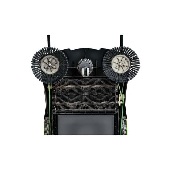 Barredora industrial HKM 700 con sistema de rodillo en tándem
