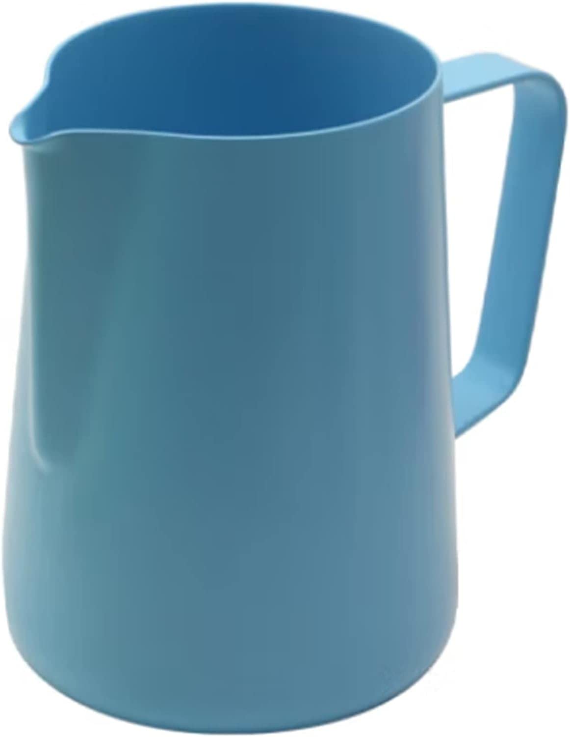 Dzbanek do spieniania mleka, dzbanek, kubek w kształcie kwiatu, fantazyjny, kawa, wytłoczona końcówka, spieniacz, 600 ml