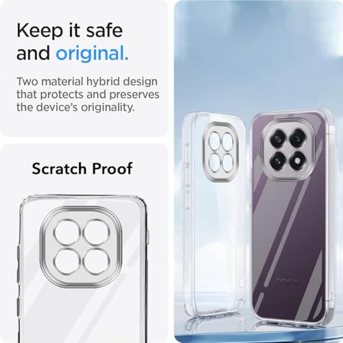 Image of Jkobi Back Cover for Oppo F29 (Silicone Clear Shockproof Case with Camera Protection | Soft and Flexible | Transparent)