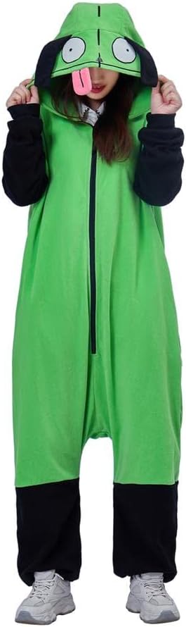 Invader zim Costume Gir Onesie Invader Zim Costume Kigurumi Pajamas