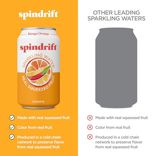 Image of Spindrift Mango Orange Sparkling Water