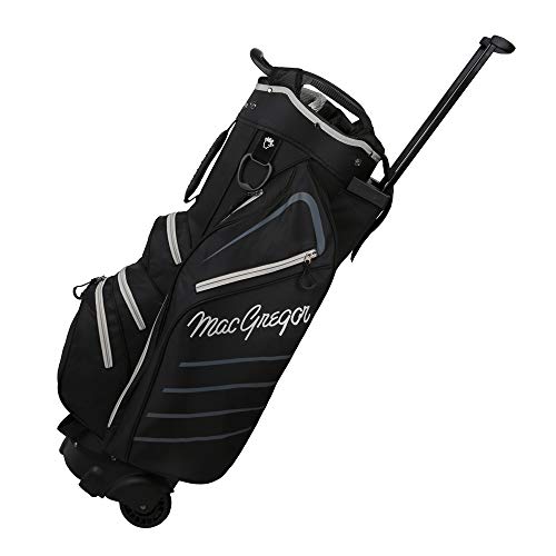 MacGregor VIP Cart Bag Black/Silver