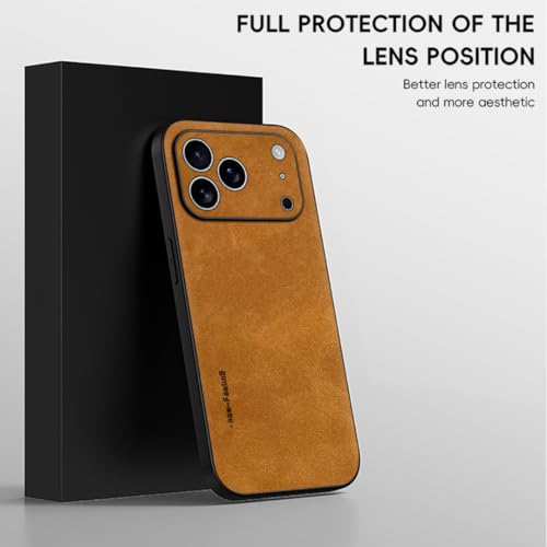 Étui en cuir de luxe pour iPhone 16, finissez-en avec les rayures grâce à cette coque antichoc - 6