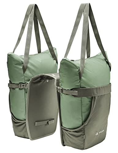 VAUDE TwinShopper - Fahrradtasche mit praktischer Shoppermöglichkeit, 44...