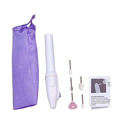 OUNONA Kit 1 Outil de Polissage Électrique Portable pour Ongles, Mini Lime à Ongles USB Multifonction, Compact, pour Manucure Professionnelle et Utilisation à Domicile