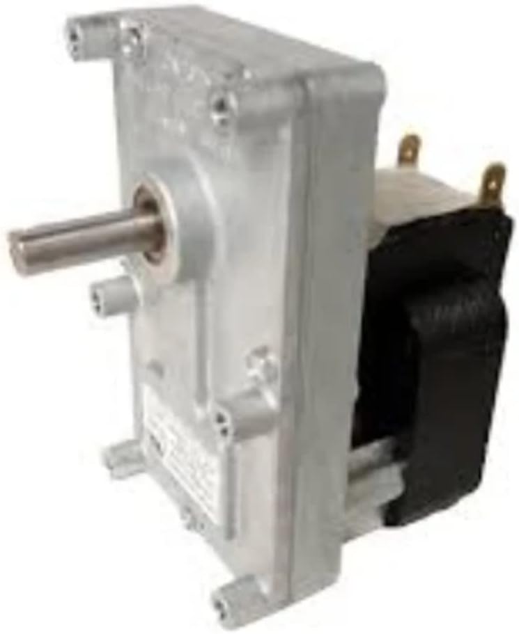 Pellet Stove Auger Gear Motor, 2 RPM, 120V, 1.48 amps (Whitfield Quest