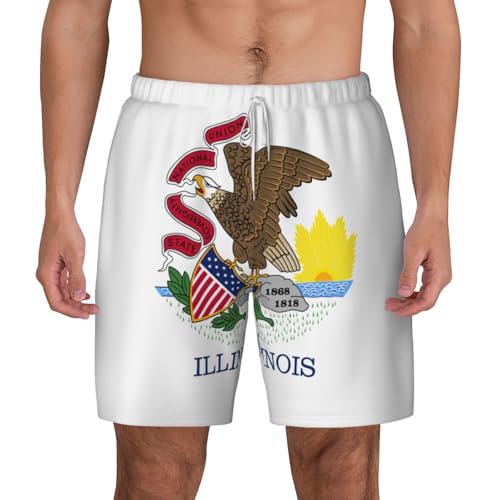Short de bain séchage rapide homme Illinois respirant léger