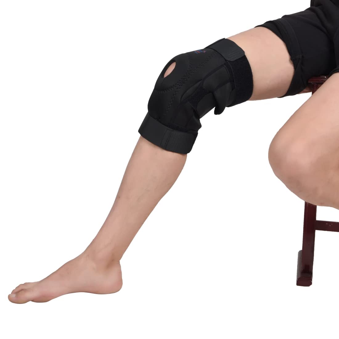AccuSure Bi-Axial Heavy Duty Functional Knee Support for Muscle Joint Protection, Post-Operative Pain Relief, Strains and Arthritis (XL) 2