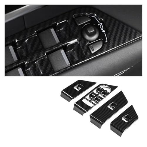 Insert de lève-vitre en ABS carbone pour Evoque 4 portes | Ajustement précis - 2