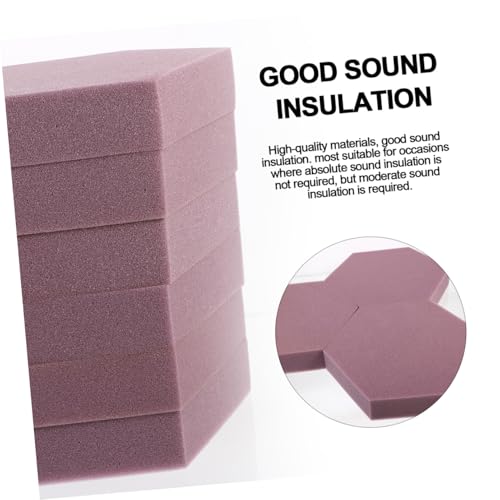 Paneles Acústicos Hexagonales 6 Piezas para Habitaciones y Puertas Pequeñas y Medianas miniatura 3