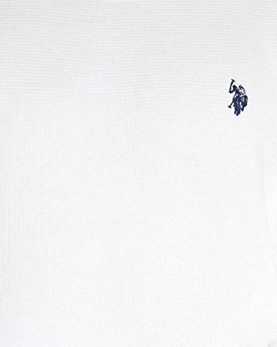 Image of U.S. Polo Assn. Men's Cotton Regular Fit Long Sleeve Crew Neck Solid Thermal Shirt