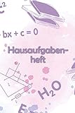  Hausaufgabenheft: Naturwissenschaften, Wochenplaner, 44 Wochen, Softcover, lila