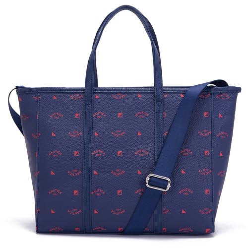 Image of Nautica Stylish Handbag for Women and Girls | PU Leather Bag For Women | Ladies Purse With Zipper | Women's Shoulder Bag | Spacious Compartment | Idle Size