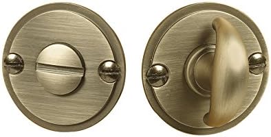 Emtek 828TP Thumbturn Privacy lockset with 9 Finish Options (French Antique (US7))