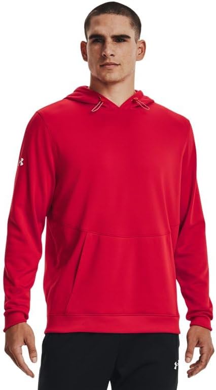 Under Armour Storm Fleece Hoody Red | White SM