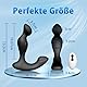 Prostata Stimulation Männer Analvibratoren Anfänger Vibratorensets für Männer 10+10 Dualer Vibrationen Prostata Vibration Männer Analplug für Männer Buttplug Sex Spielzeug für die Männer Frau Paare