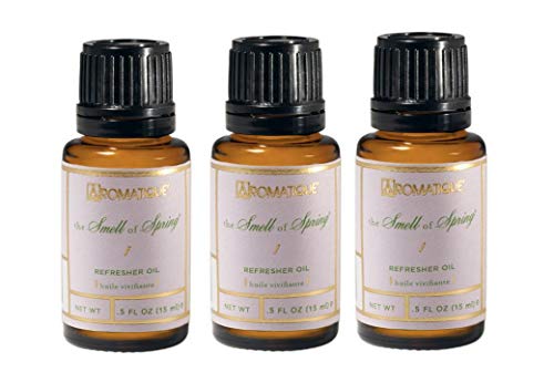 Aromatique Smell of Spring Refresher Oils Set of 3 x 0.5 oz - Premium Home Fragrance for Potpourri & Home Notes of Hyacinth, Jasmine, Rose, Vanilla