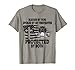 Gesegnet von Gott verwöhnte meinen Feuerwehrmann, geschützt von beiden T-Shirt