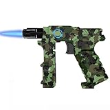 Butane Torch Lighter Gun, Refillable Cooking Torch, Creme Brulee Torch Lighter, Blow Torch for Cooking, Welding, Mini Torch Soldering Torch, Butane is Not Included