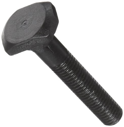Image of Te-Co 46609 Black Oxide Medium Carbon Steel T-Bolt, 3 /4 inch-10 TPI, 2 inch Thread Length, 12 inch Length, 1-5 /16 inch x 1-5 /16 inch x 17 /32 inch Head, 3 /4 inch Table Slot (Pack of 2)